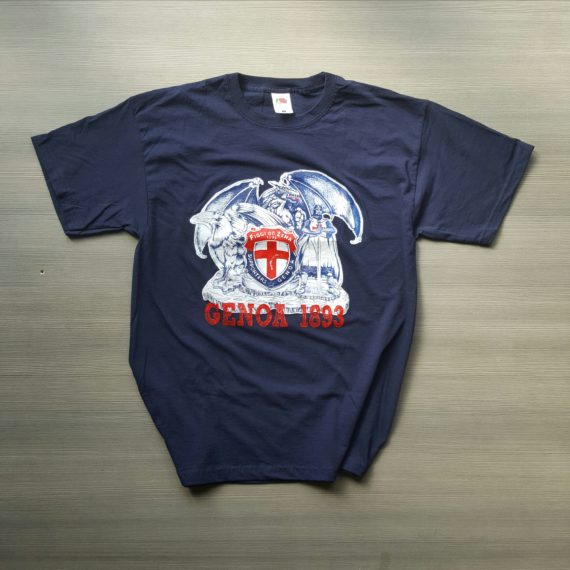 T-shirt Stampata GENOA Figgi do Zena T-shirt Vichinghi 2017