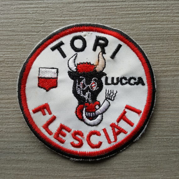 Toppa Ricamata LUCCHESE Tori Flesciati