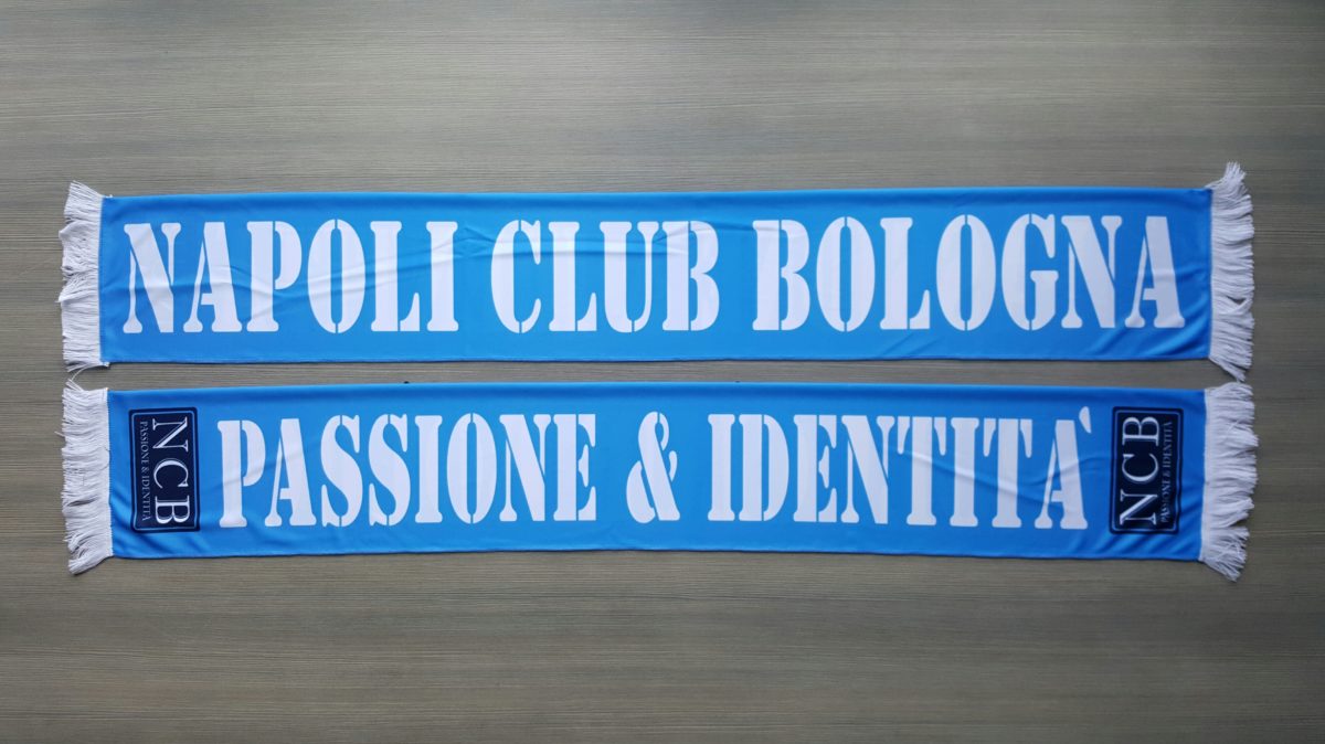 Sciarpa Raso NAPOLI Club Bologna