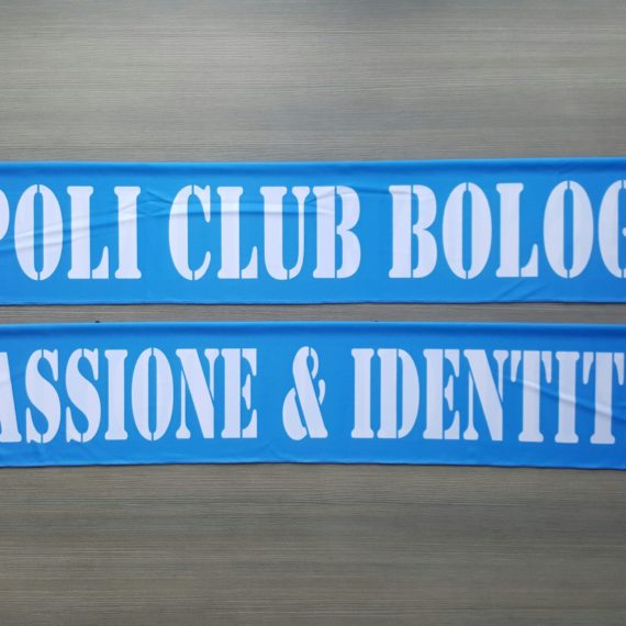 Sciarpa Raso NAPOLI Club Bologna