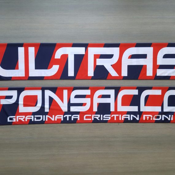 Sciarpa Raso PONSACCO Ultras URB misura cm 140