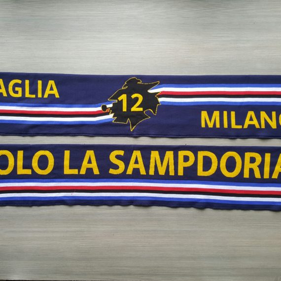 Sciarpa HD SAMPDORIA Club Milano Maglia 12