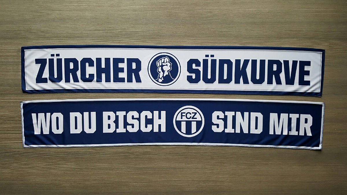 Sciarpa Raso ZURIGO Zurcher Sudkurve