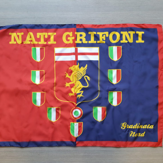 Bandiera GENOA Gradinata Nord Nati Grifoni