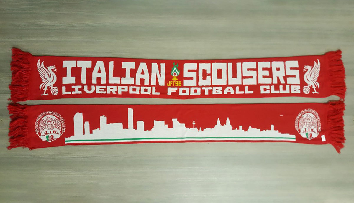 Sciarpa HD LIVERPOOL Italian Scousers 17-18