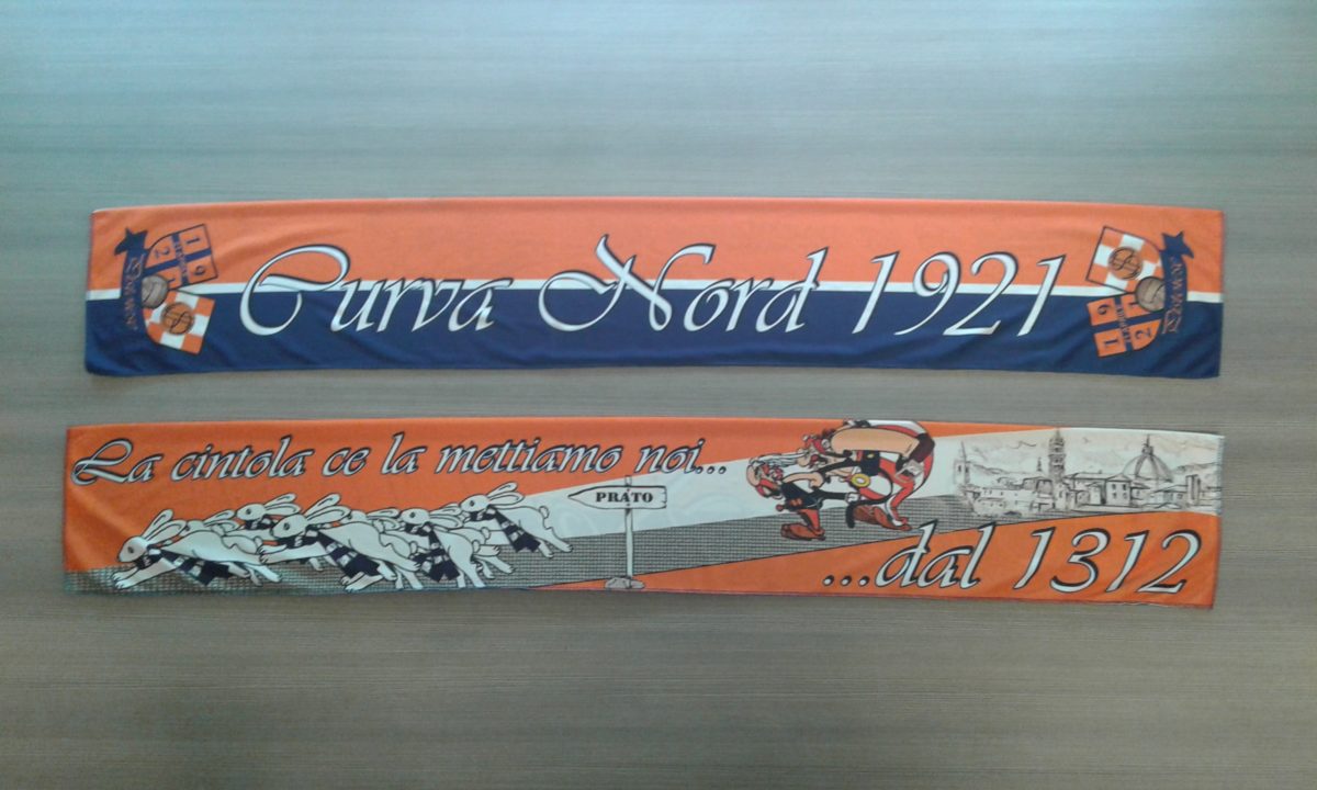 Sciarpa Raso PISTOIESE Curva Nord