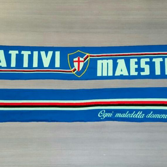 Sciarpa HD SAMPDORIA Cattivi Maestri 2016-17