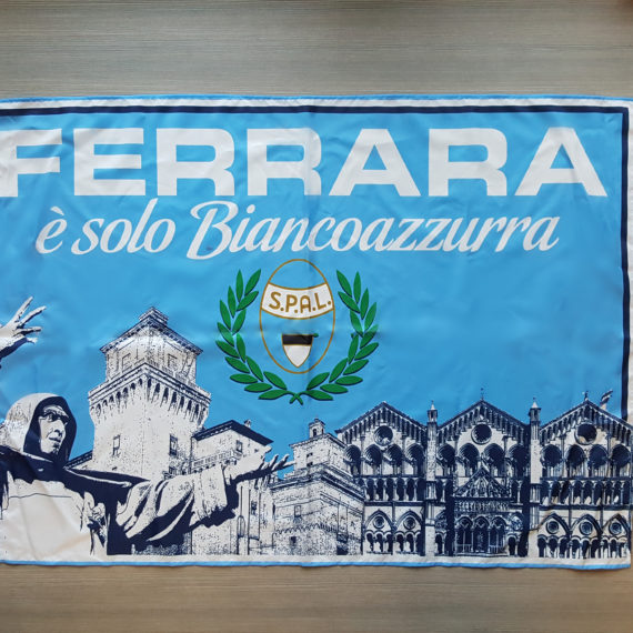 Bandiera SPAL Curva Ovest Ferrara