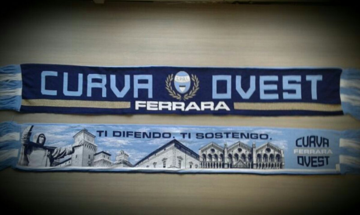 Sciarpa HD SPAL Curva Ovest Monumenti