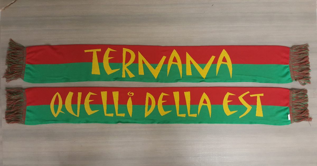 Sciarpa HD TERNANA Quelli della Est 2017-18