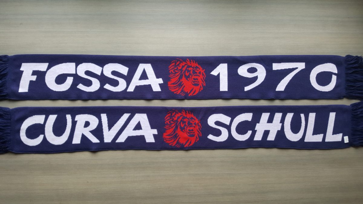 Sciarpa Jacquard FORTITUDO Fossa dei Leoni 2017-18