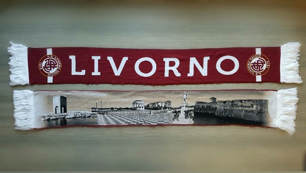 Sciarpa HD LIVORNO Società Monumenti 2016-17