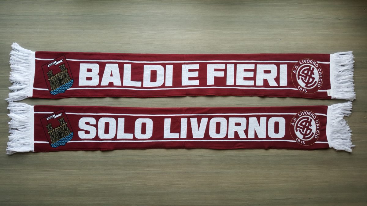 Sciarpa HD LIVORNO Ufficiale 2017-18