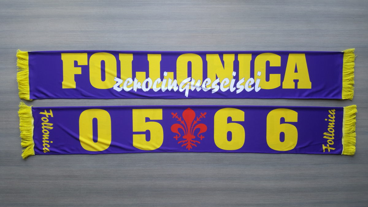 Sciarpa Raso FIORENTINA Viola Club Follonica 2017-18