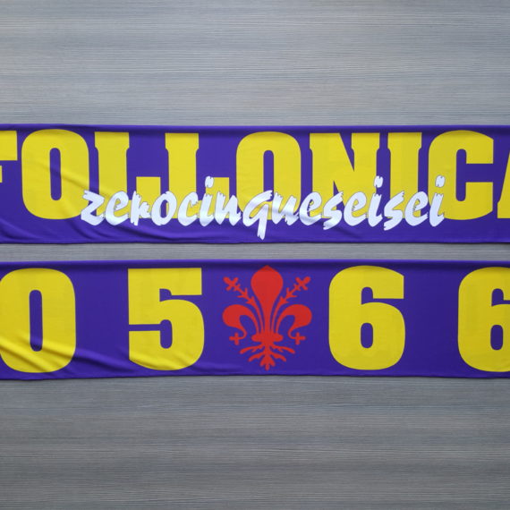 Sciarpa Raso FIORENTINA Viola Club Follonica 2017-18