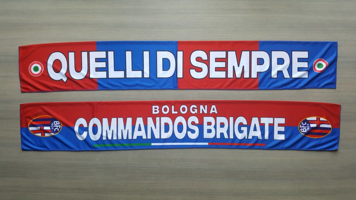 Sciarpa Raso BOLOGNA Commandos 2° disegno 2017-18