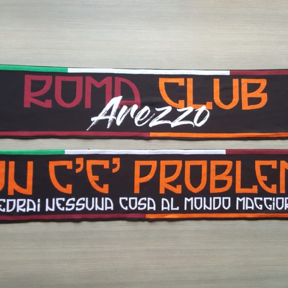 Sciarpa HD ROMA Club Arezzo 2017-18