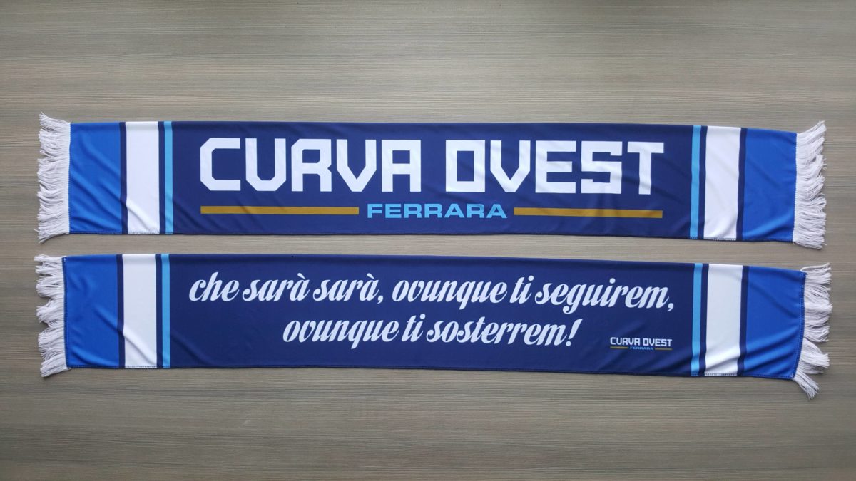 Sciarpa Raso SPAL Curva Ovest 2017-18