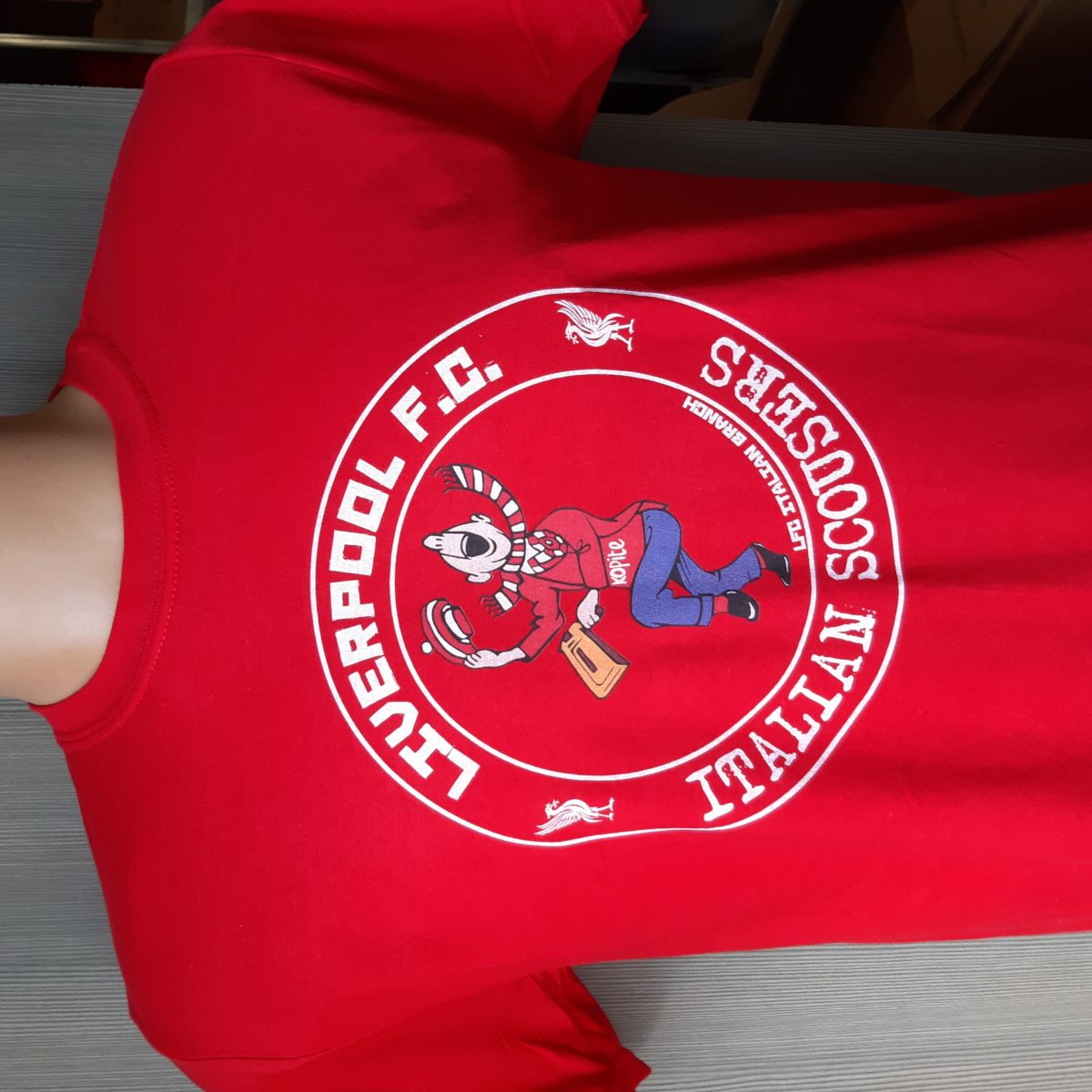 LIVERPOOL Italia Scouser T-shirt stampa DIGITALE 2019-20