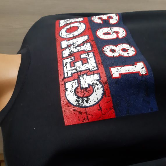 GENOA Figgi do Zena felpa girocollo stampa SERIGRAFICA 2019-20