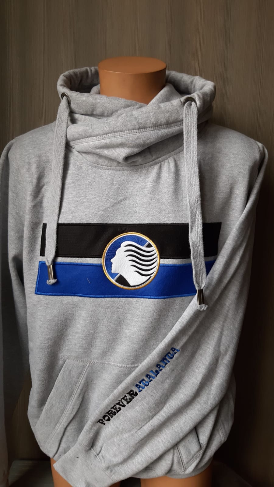 ATALANTA Forever felpa AWDIS ricamata qualità premium