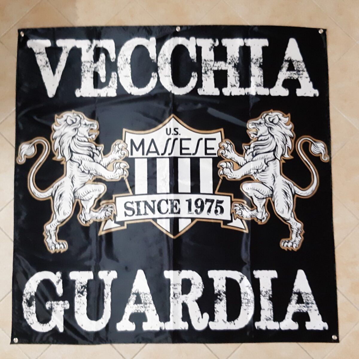MASSESE Vecchia Guardia pezza in tessuto nautico