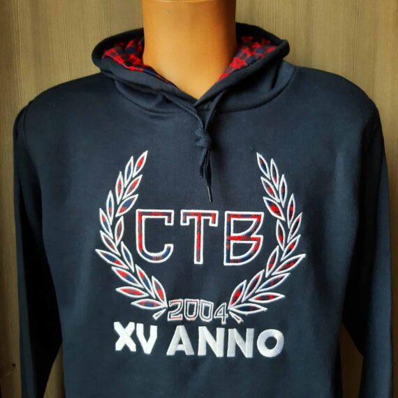 BOLOGNA Controtendenza XV ANNO cappuccio rivestito DAVANTI
